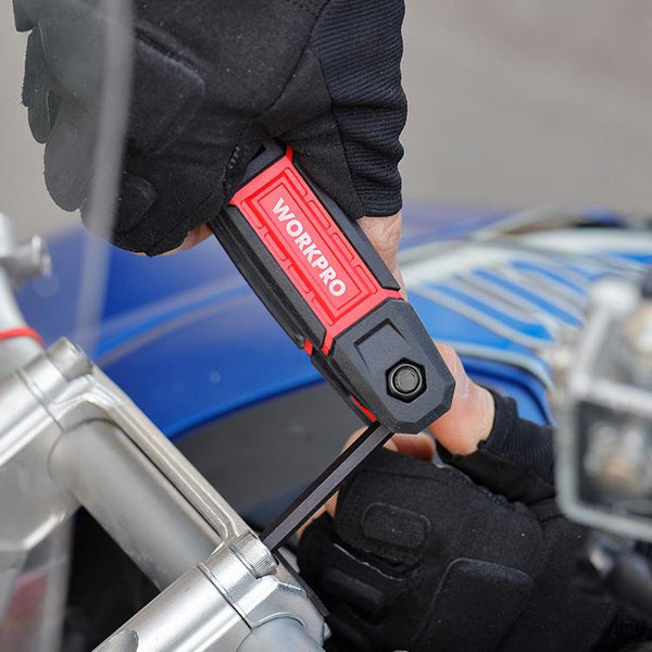 WORKPRO WP222029 9 Parça CR - V İnç Çakı Tipi Profesyonel Allen Anahtar Takımı - Onivias