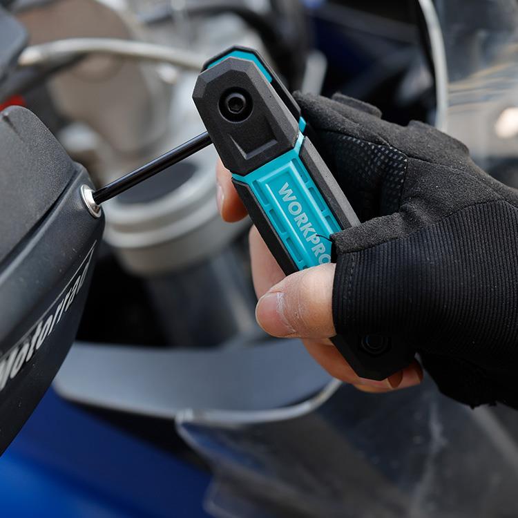 WORKPRO WP222030 8 Parça CR - V Çakı Tipi Torx Profesyonel Allen Anahtar Takımı - Onivias