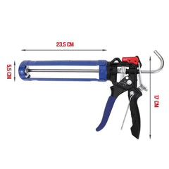 WORKPRO WP224001 230mm Ağır Hizmet Tipi Metal Silikon/Mastik Tabancası - Onivias