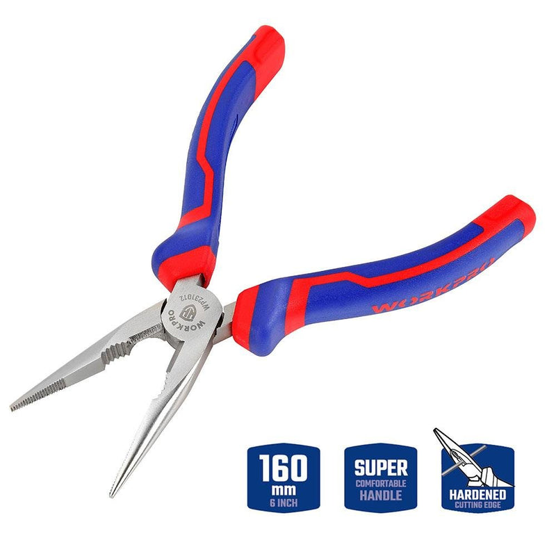 WORKPRO WP231012 160MM Peşəkar İynə-Burun Kəlbəti