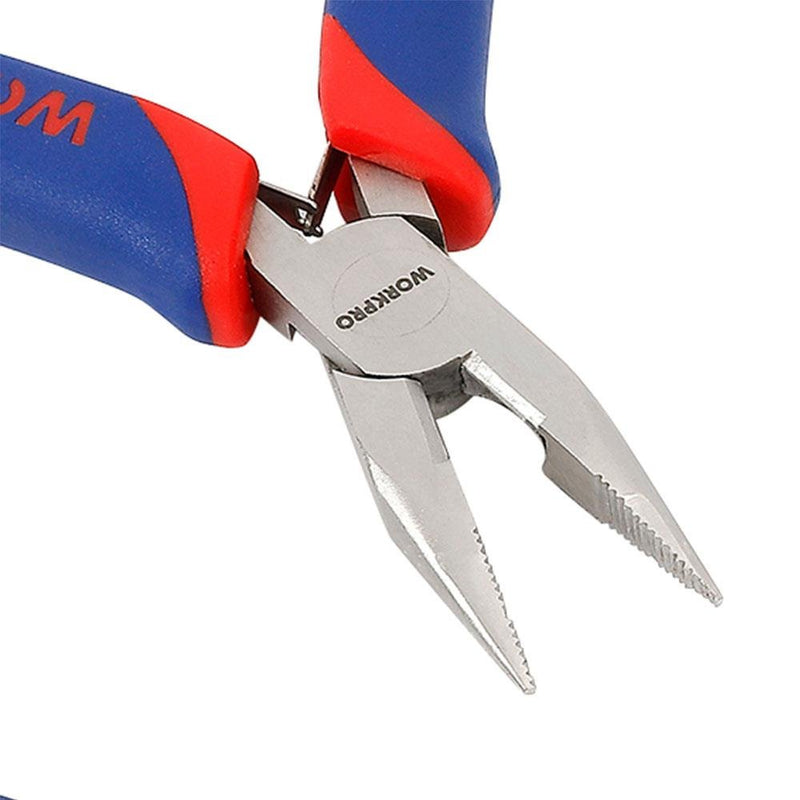 WORKPRO WP231095 125MM CR-V Electronics Professional Mini İynə-Burun Kəlbəti