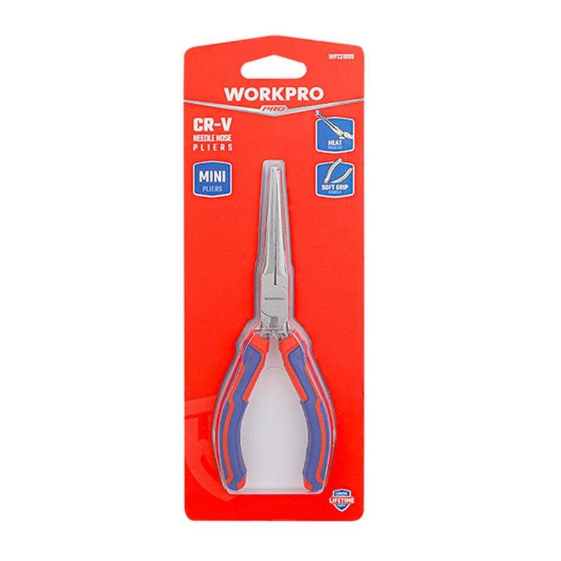 WORKPRO WP231099 150MM CR-V Electronics Professional Mini Uzun Burun Kəlbəti