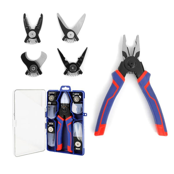 WORKPRO WP231144 200MM 5 IN 1 Çok Fonksiyonlu Profesyonel Pense Seti - Onivias