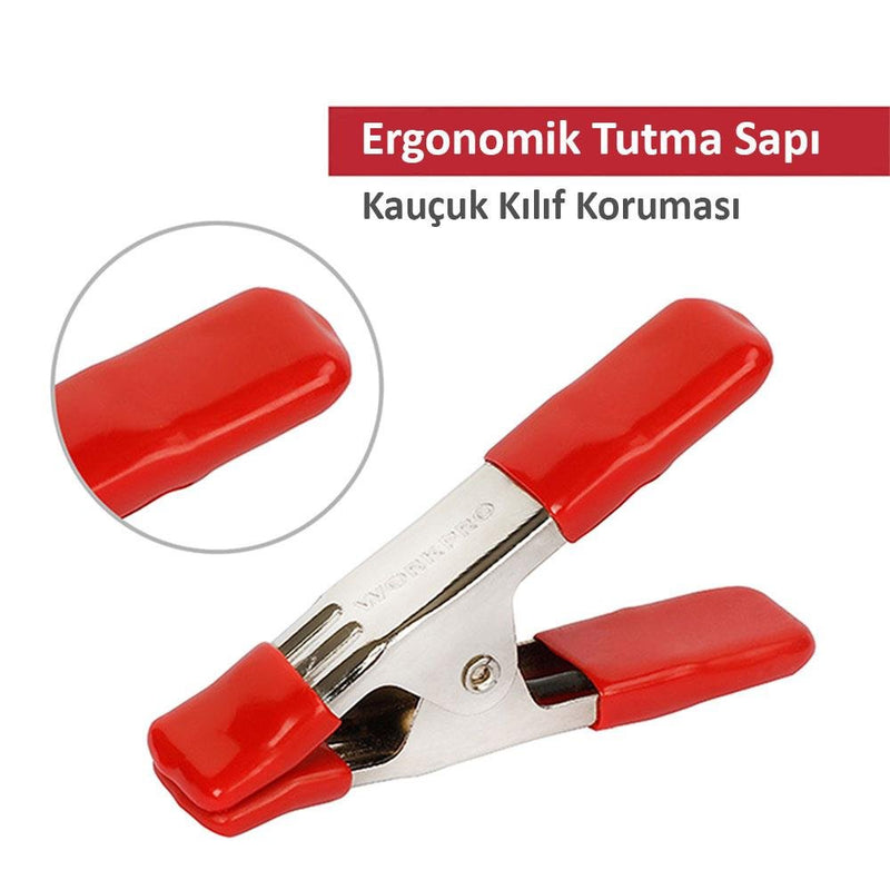 WORKPRO WP232006 25 mm Metal Mandalı/İşgəncə