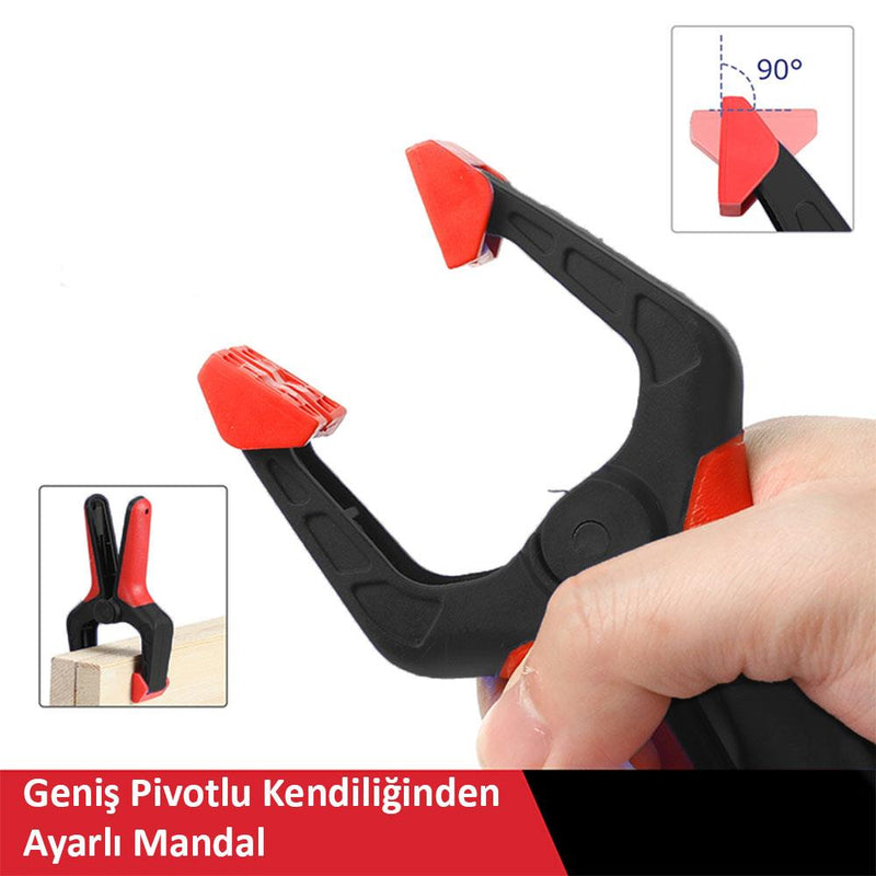 WORKPRO WP232010 25 mm Plastik Qapaq/İşgəncə