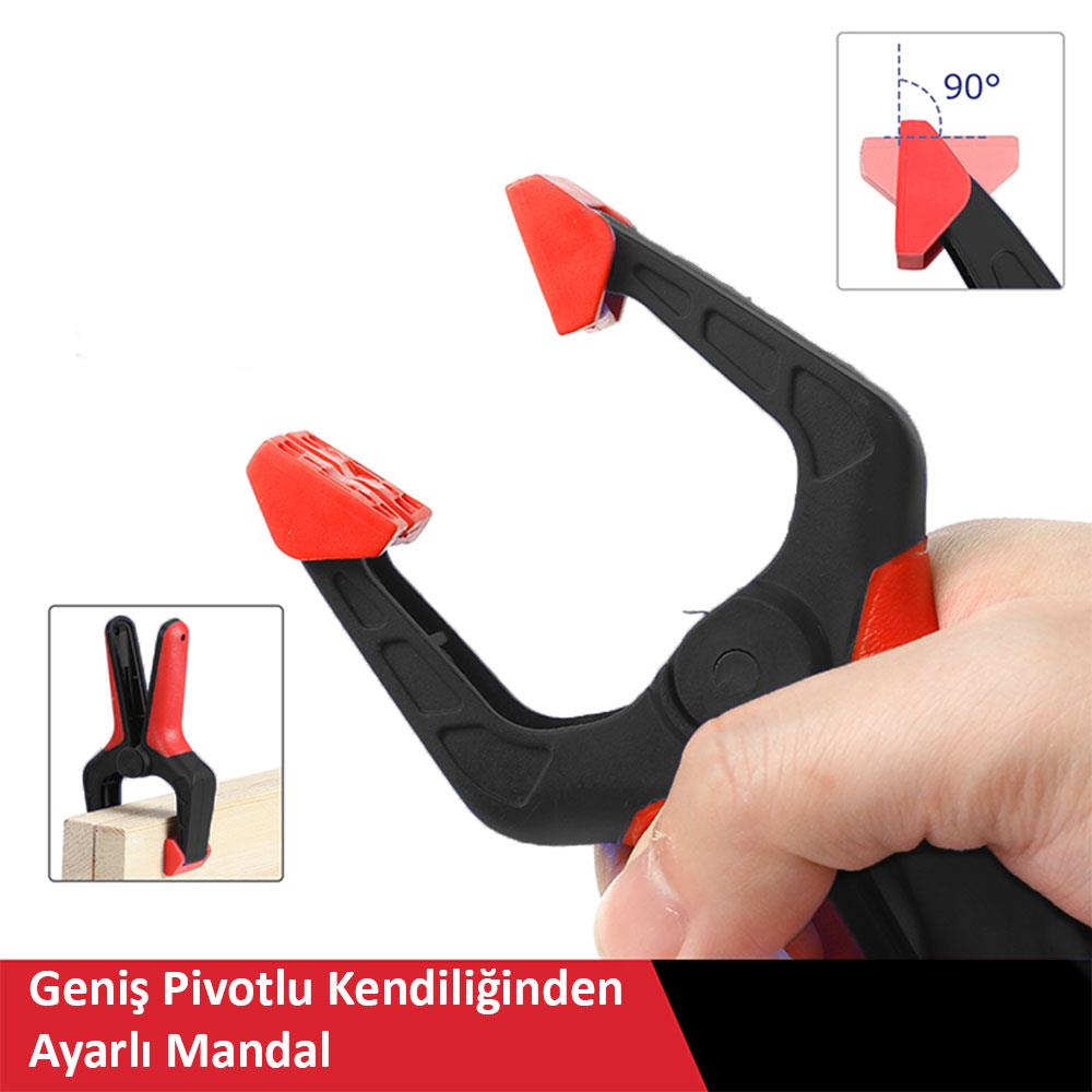 WORKPRO WP232011 50mm Plastik Mandal/İşkence - Onivias