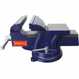 WORKPRO WP233006 125mm 360° Döner Tabanlı Örslü Profesyonel Tezgâh Mengene - Onivias