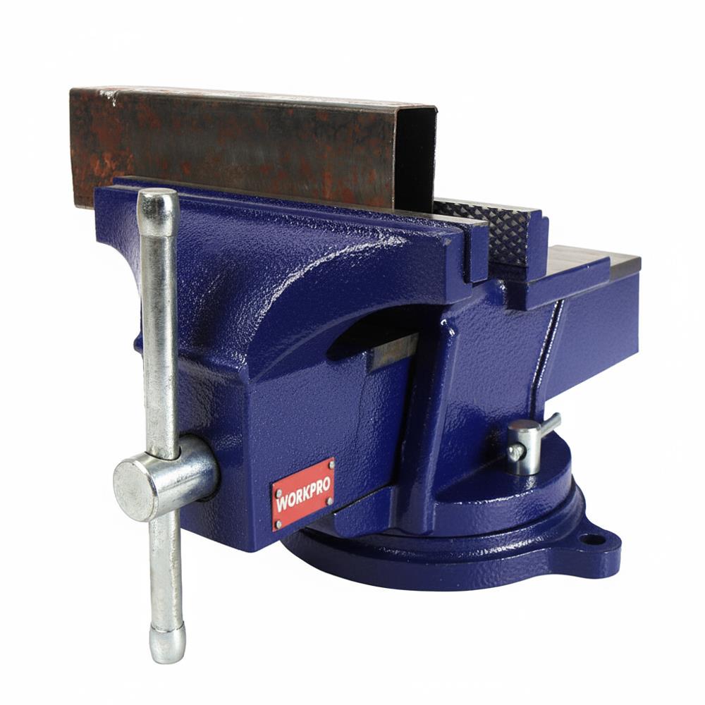 WORKPRO WP233006 125mm 360° Döner Tabanlı Örslü Profesyonel Tezgâh Mengene - Onivias