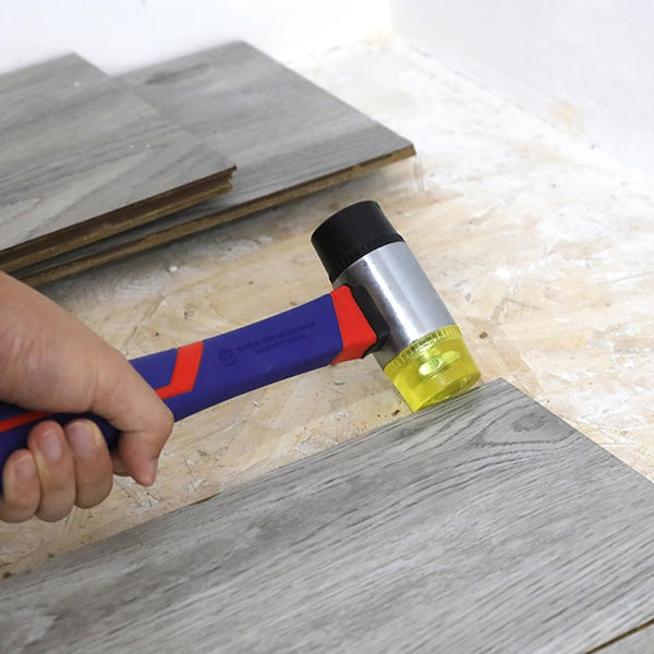 WORKPRO WP241036 40mm Fiberglas Saplı Çift Başlı Hassas Lastik Çekiç - Onivias