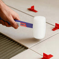WORKPRO WP241040 57mm 450Gr PVC PP Saplı Beyaz Kauçuk Tokmak - Onivias