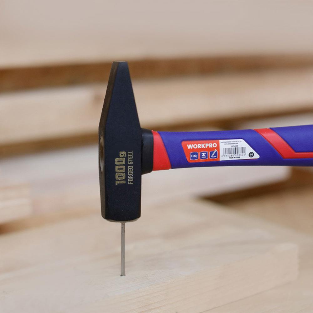 WORKPRO WP241045 1000Gr Fiberglas Saplı Çekiç - görsel 4
