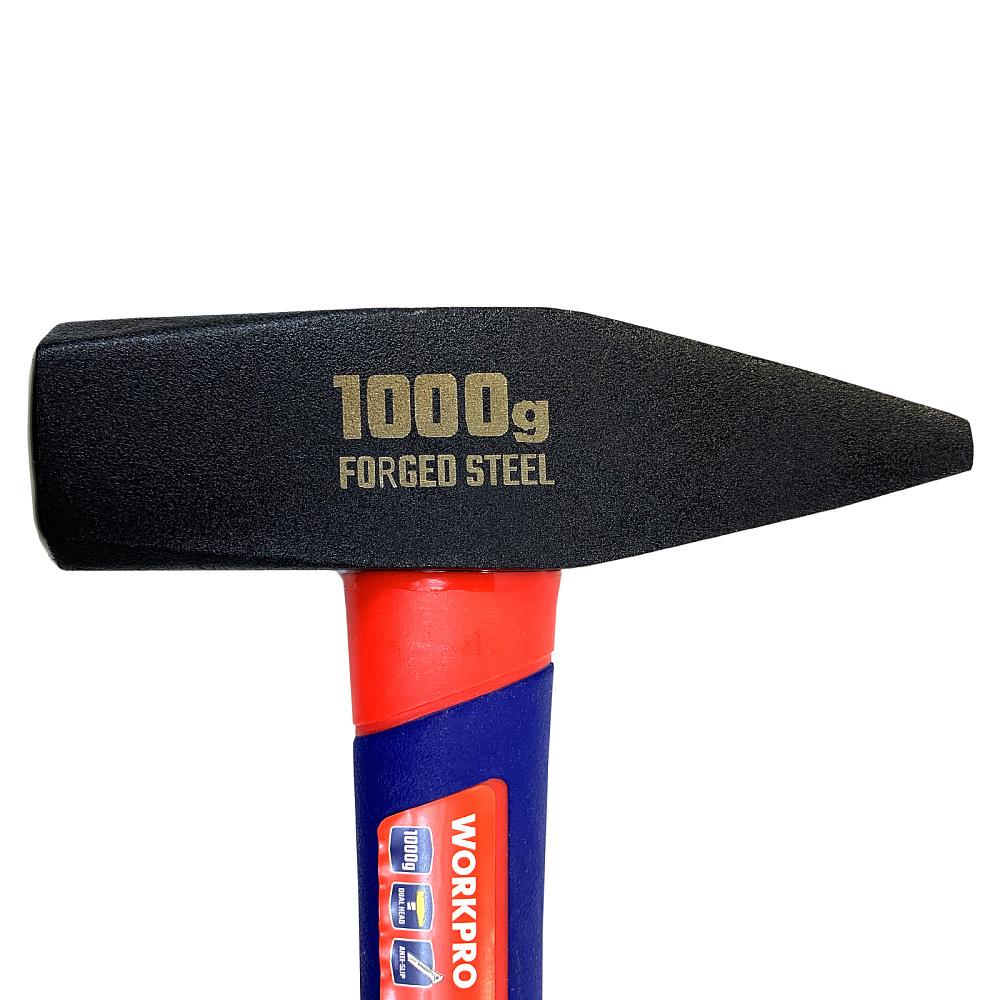 WORKPRO WP241045 1000Gr Fiberglas Saplı Çekiç - görsel 6