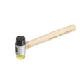 WORKPRO WP241050 35mm Ahşap Saplı Çift Başlı Hassas Lastik Çekiç - Onivias