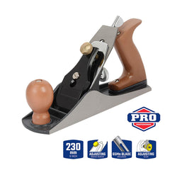 WORKPRO WP252001 230MM Ahşap Saplı Profesyonel Marangoz Ahşap Rendesi - Onivias