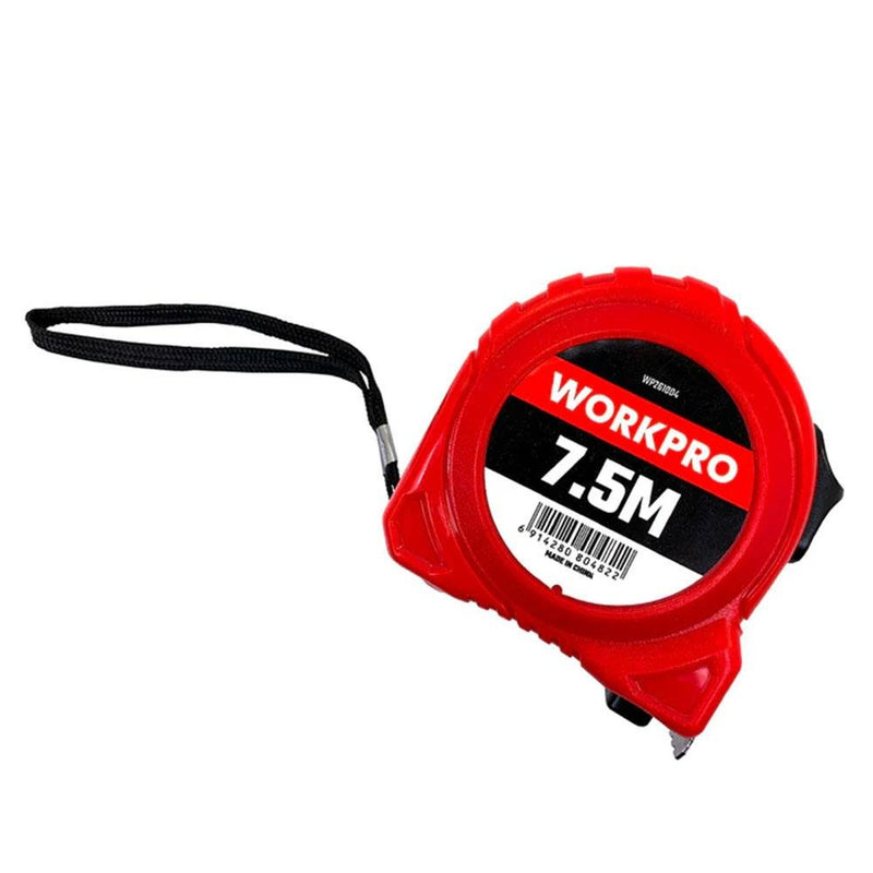 WORKPRO WP261004 7.5Mx25mm Ağ Polad Lenta Ölçüsü