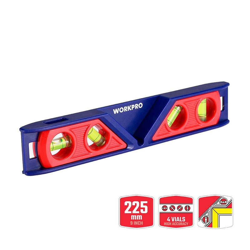 WORKPRO WP262028 225MM Bucaq Nəzarəti Torpedo Ruh Səviyyəsi