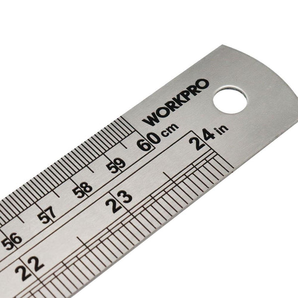 WORKPRO WP265002 60CM/24’’ Paslanmaz Çelik Cetvel - Onivias