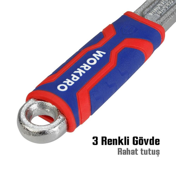 WORKPRO WP272010 150mm Cr - V Profesyonel Kurbağacık Anahtar - Onivias