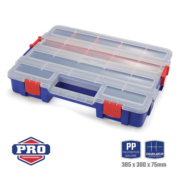 WORKPRO WP283007 38x30x6,8mm Profesyonel İstiflenebilir Organizer - Onivias