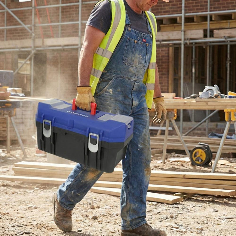 WORKPRO WP283016 16’’ Metal Kilitli Plastik Takım Çantası