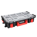 WORKPRO WP283029 24Lt 12 Gözlü Şeffaf Kapaklı İstiflenebilir 56x35x12,5cm Profesyonel Organizer Takım Çantası - Onivias