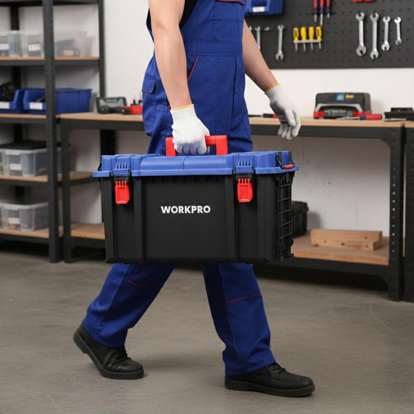 WORKPRO WP283031 38Lt 56x34x33cm Kilitli Profesyonel Takım Çantası - Onivias