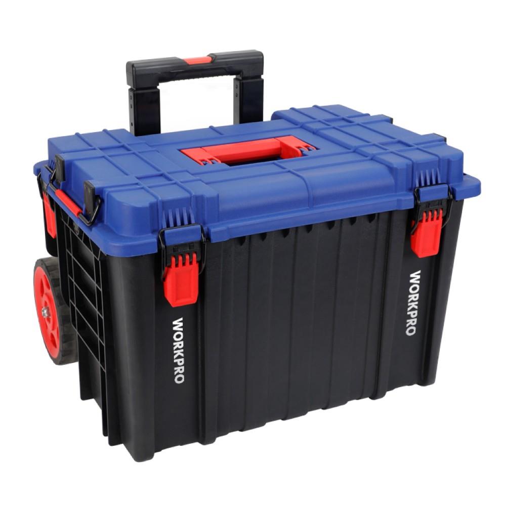 WORKPRO WP283032 54Lt 56x44,2x50cm Tekerlekli Kilitli Profesyonel Takım Çantası - Onivias