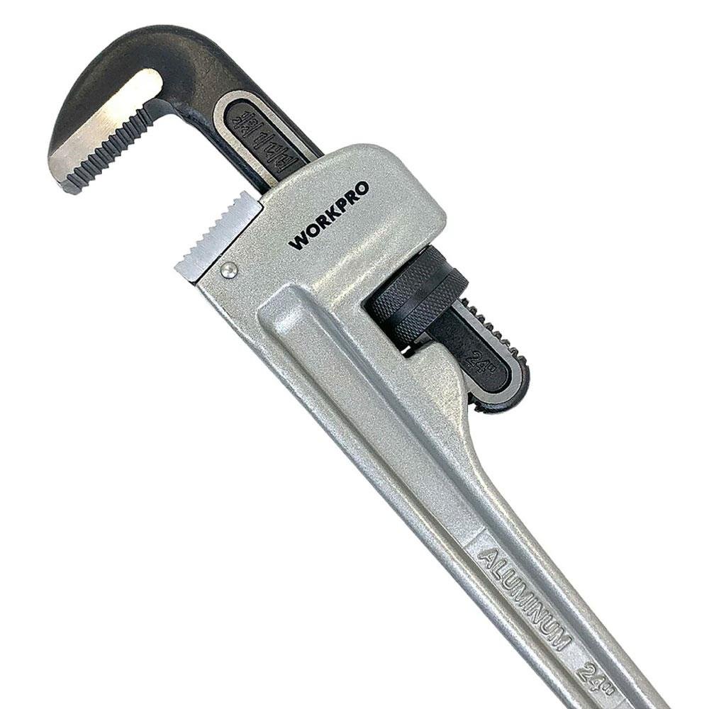 WORKPRO WP302009 600MM Alüminyum Saplı Stilson Profesyonel Boru Anahtarı - Onivias