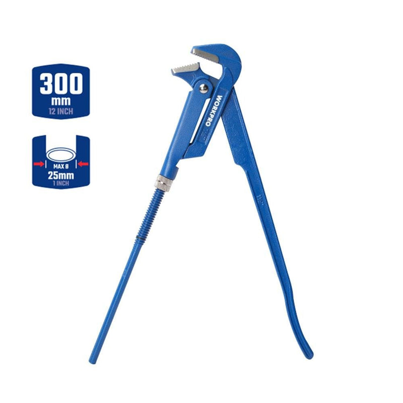 WORKPRO WP302013 Qısqaclı 400MM Professional Boru Açarı