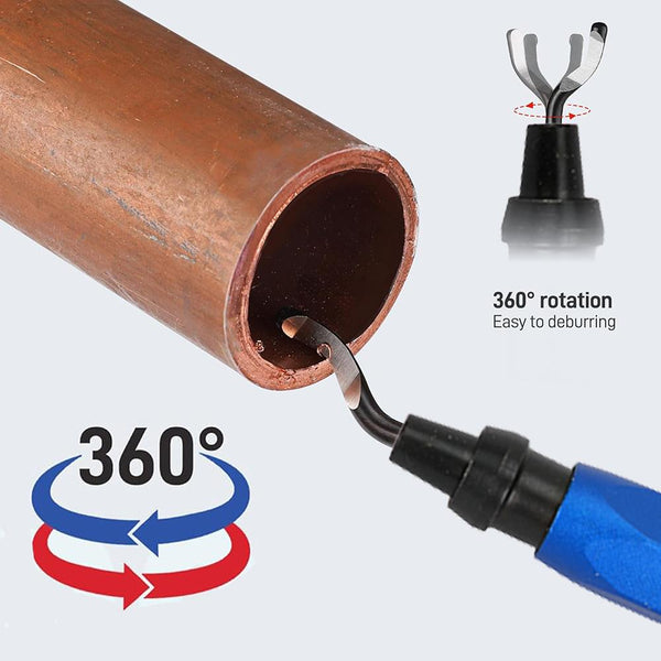 WORKPRO WP309010 Profesyonel Çapak Temizleme Kalemi + 3 Parça Bıçak - Onivias