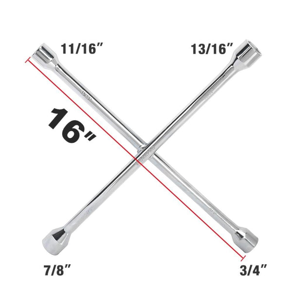 WORKPRO WP314005 17 19 21 23 Cr - V 400mm 4 Kollu Profesyonel Bijon Anahtarı - Onivias