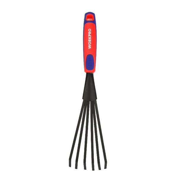 WORKPRO WP331028 360x87mm Çelik Profesyonel Mini Bahçe Tırmığı - Onivias