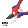 WORKPRO WP332001 180mm Profesyonel Bağ Bahçe Dal Budama Makası - Onivias