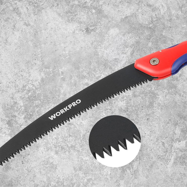 WORKPRO WP333003 250mm Katlanabilir Profesyonel Ağaç Budama Testeresi - Onivias