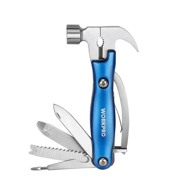 WORKPRO WP382018 12 IN 1 Çok Fonksiyonlu Profesyonel Çekiçli Pense Seti - Onivias