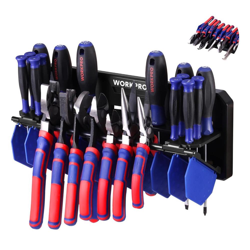 WORKPRO WP433073 Çok Amaçlı El Aleti Duvar Askı/Depolama Rafı - Onivias