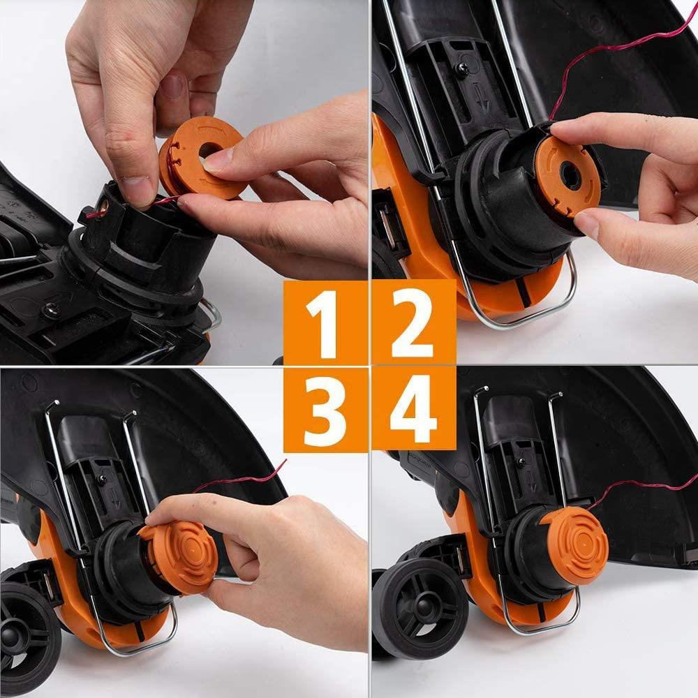 WORX WA0007 1.65mmX5Metre Çift Çıkışlı Duble Helix Spiral Burgulu Yedek Misina - Onivias