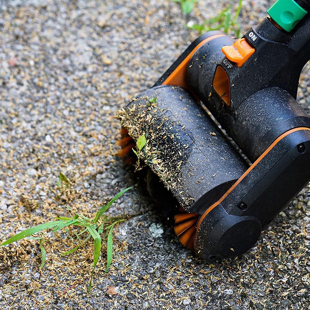 WORX WA0293 WG441E ile Uyumlu Sert ve Derz Dolgu Yüzeyler İçin 165mm Çelik Tel Destekli Temizlik Fırçası - Onivias