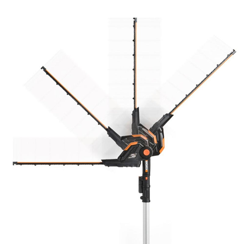 WORX WA0308 WG349E ilə Uyğun 45CM Professional Bucaq Tənzimlənən Hedcinq Trimmer Başlığı 