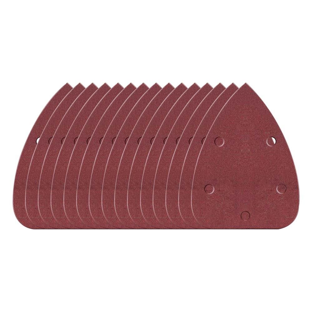 WORX WA2000 140x90mm 60, 80, 120 Kum, 15 Parça Cırtlı Universal Mouse Zımpara Kâğıdı Seti - Onivias