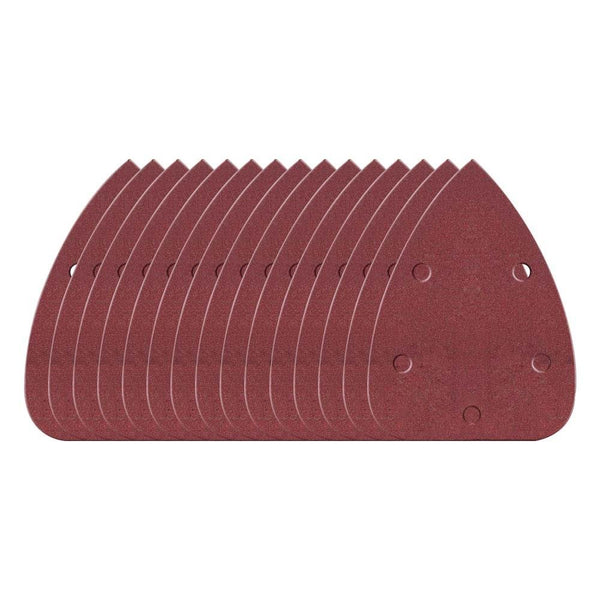 WORX WA2000 140x90mm 60, 80, 120 Kum, 15 Parça Cırtlı Universal Mouse Zımpara Kâğıdı Seti - Onivias