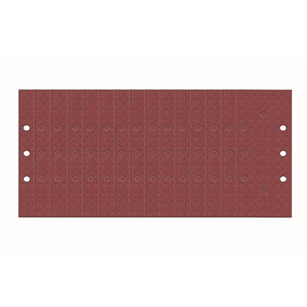 WORX WA2029 185x95mm 60, 80, 120 Kum, 15 Adet Cırtlı Universal Zımpara Kâğıdı Seti - Onivias