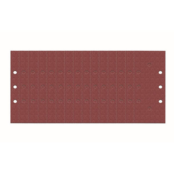 WORX WA2029 185x95mm 60, 80, 120 Kum, 15 Adet Cırtlı Universal Zımpara Kâğıdı Seti - Onivias