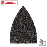 WORX WA2121 Çok Amaçlı Raspalama Makinası İçin 34x34mm 20Adet 80Kum Cırtlı Universal Parmak Zımpara Kâğıdı - Onivias