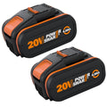 WORX WA3553.2 20Volt 4.0Ah. 2’li Paket Li - ion PowerShare Yedek Akü - Onivias