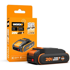 WORX WA3639 20Volt 2.0Ah. Li - ion PowerShare Yedek Akü - Onivias