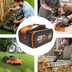 WORX WA3645 20Volt 5.0Ah Li - ion PowerShare Pro Yedek Akü - Onivias