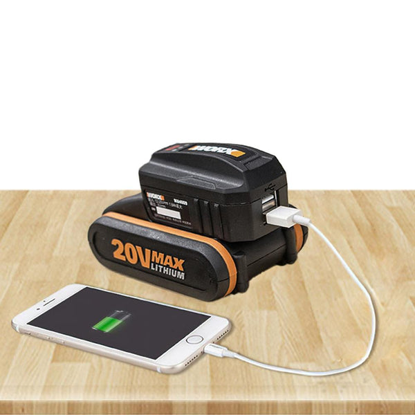 WORX WA4009 20Volt 2A Çift Çıkışlı USB Port (Akü Dahil Değildir) - Onivias