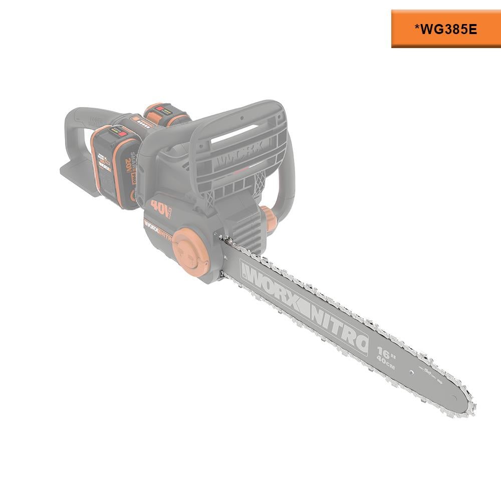 WORX WA4123 40CM 16’’ WG385E Şarjlı Testere İçin Yedek Zincir - Onivias