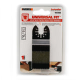 WORX WA4960 Çok Amaçlı Raspalama Makinası İçin 35x40mm Ahşap, PVC Universal Kesme ve Zımparalama Bıçağı - Onivias